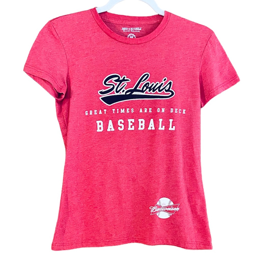 St. Louis Baseball "Great Times are on Deck" Budweiser T-Shirt
